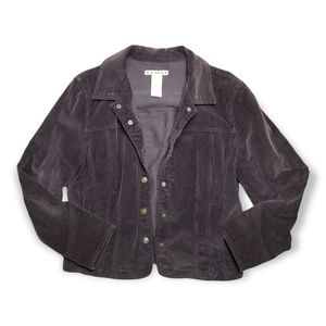 Retro Y2K Brown Corduroy Jacket size Large